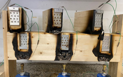 Impact of tolerances on the fire behaviour of timber